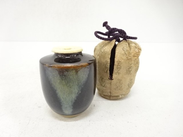 JAPANESE COLLECTIBLE / SHOULDER-LOADED TEA CADDY